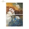 Papier decoupage morwowy FPA2011, Seria Inspired by Klimt, kobiety, zloto, dekoracyjne wzory, kamienie szlachetne, mozaiki, motywy secesyjne * Mulberry decoupage paper FPA2012, women, gold, decorative patterns, gemstones, mosaics, Art Nouveau motifs *Pape